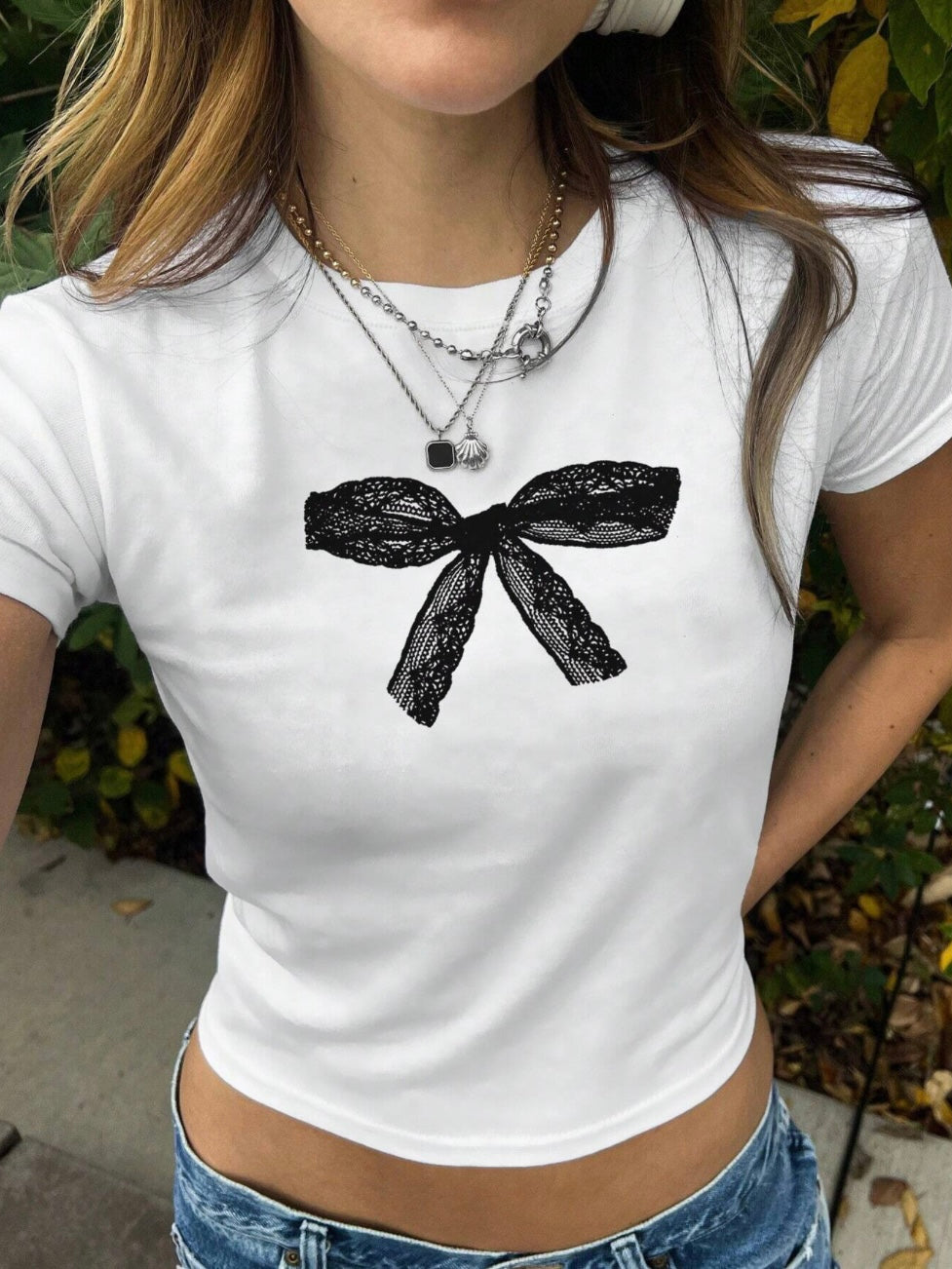 Baby tee Lace