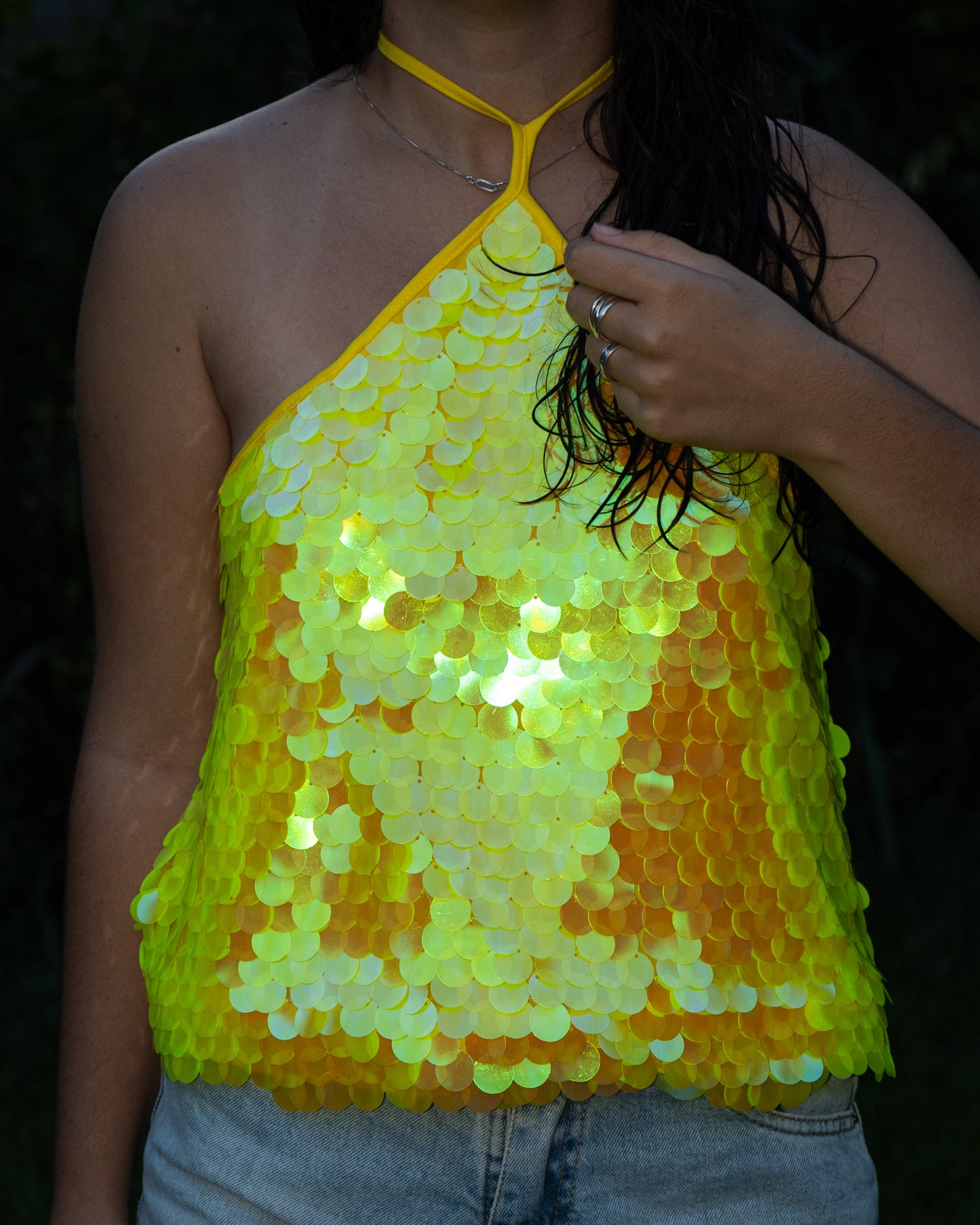 Top Seashell AMARILLO