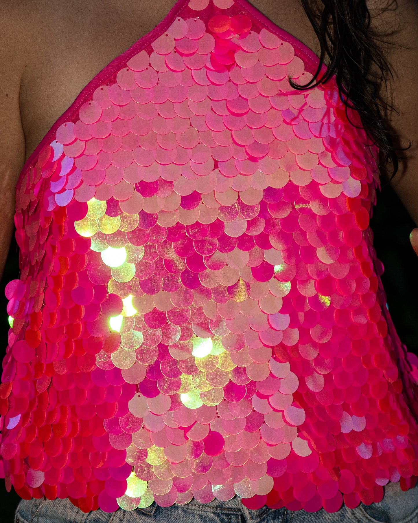 Top Seashell - Fucsia