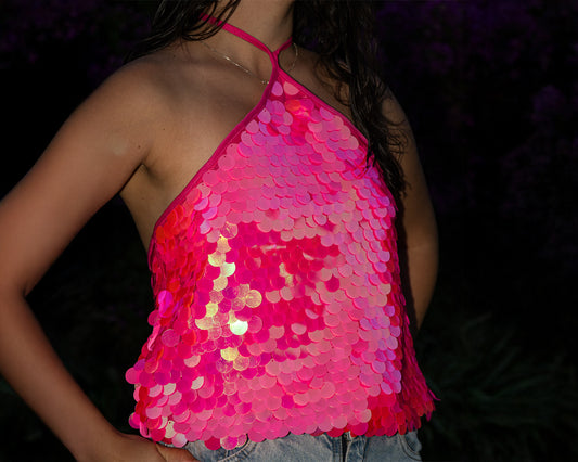 Top Seashell - Fucsia