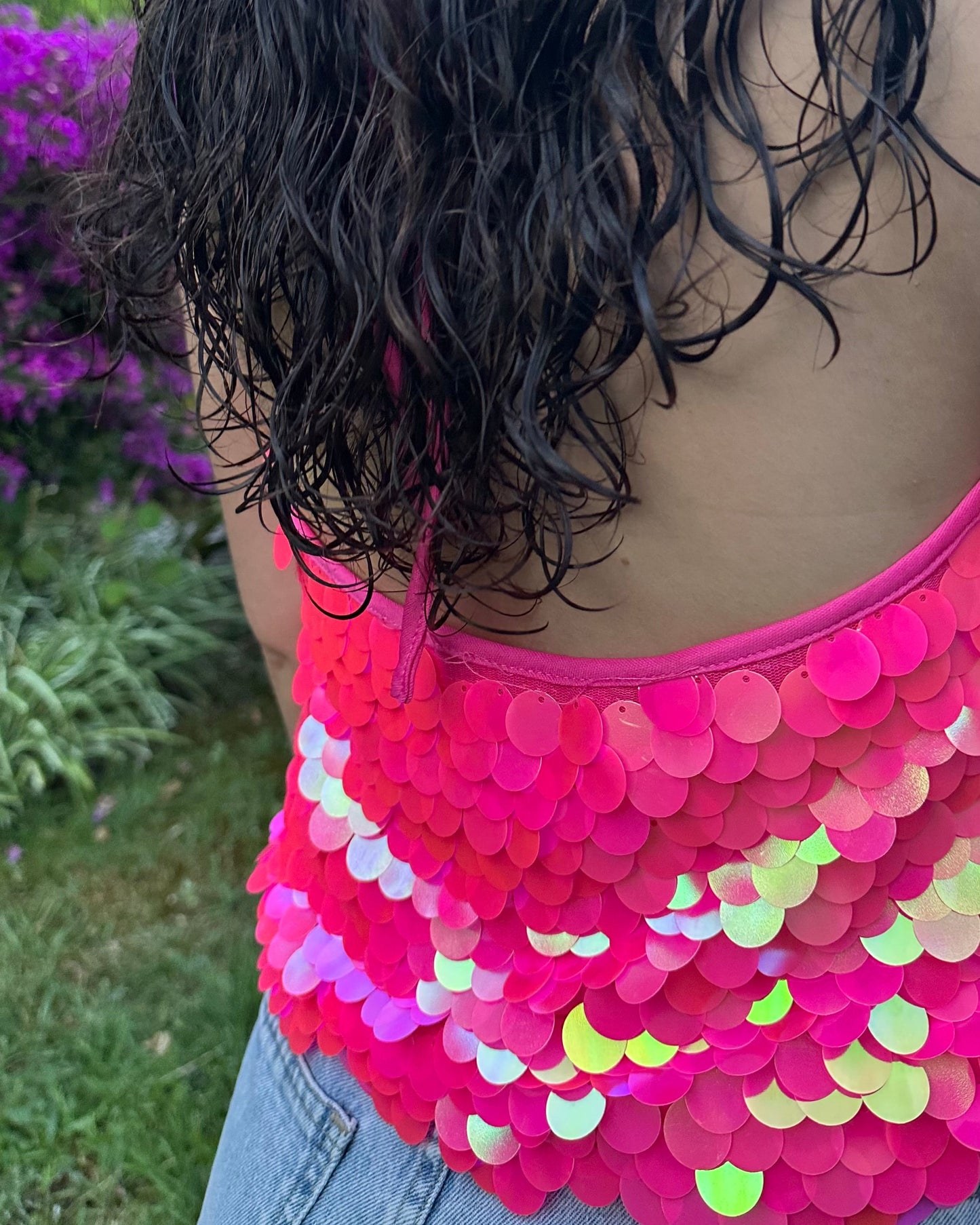 Top Seashell - Fucsia