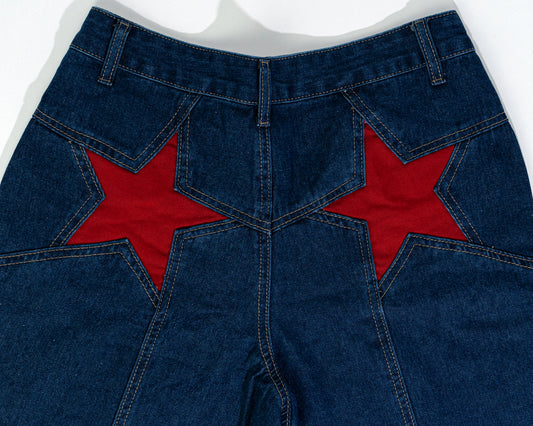 Jean Star Rojo